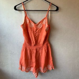 Women’s Peach Colored Romper